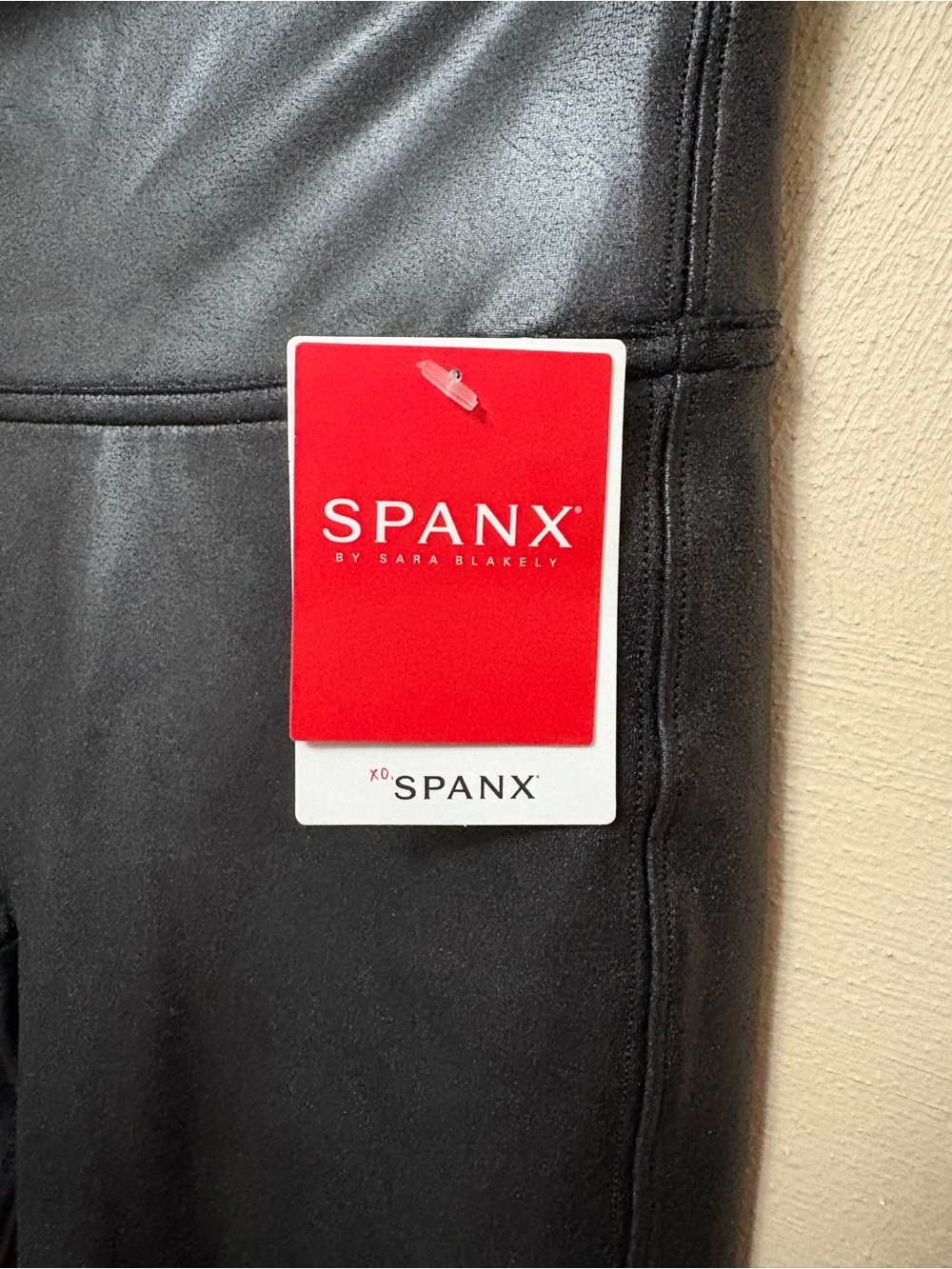 Spanx Faux Leather Leggings in Black Size Small NWT New - Picture 11 of 15